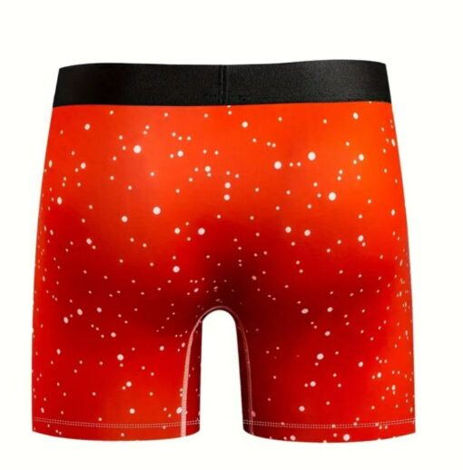 Herr Elastiska Boxershorts Digitaltryck Röd Storlek XL - Bild 2