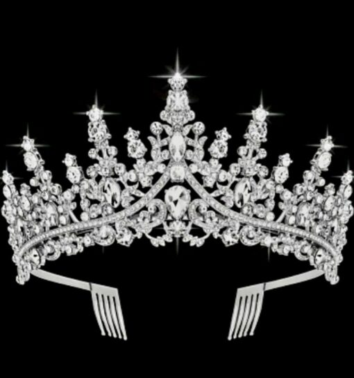 Elegant Glittrande Tiara För Kvinnor