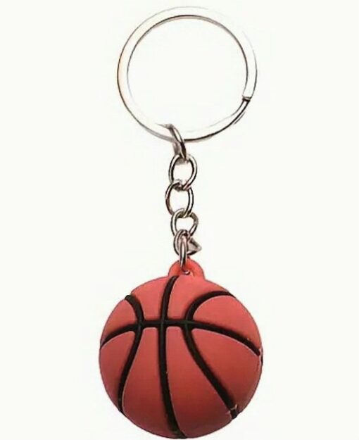 Mini Basketboll Design Nyckelring