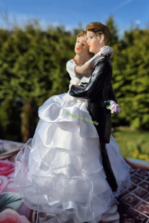 Romantisk Brudpar Miniatur Figur - Bild 4