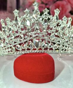 Elegant Glänsande Brudtiara